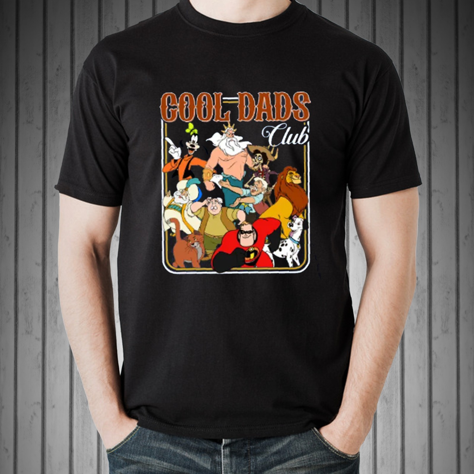 Disney Cool Dads Club T-shirt, Retro Disney Dad Vibes Tee, Father's Day Gift gallery