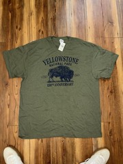 Yellowstone National Park 150th Anniversary Graphic Tee Mens Size XL NWT🔥SHIP🔥