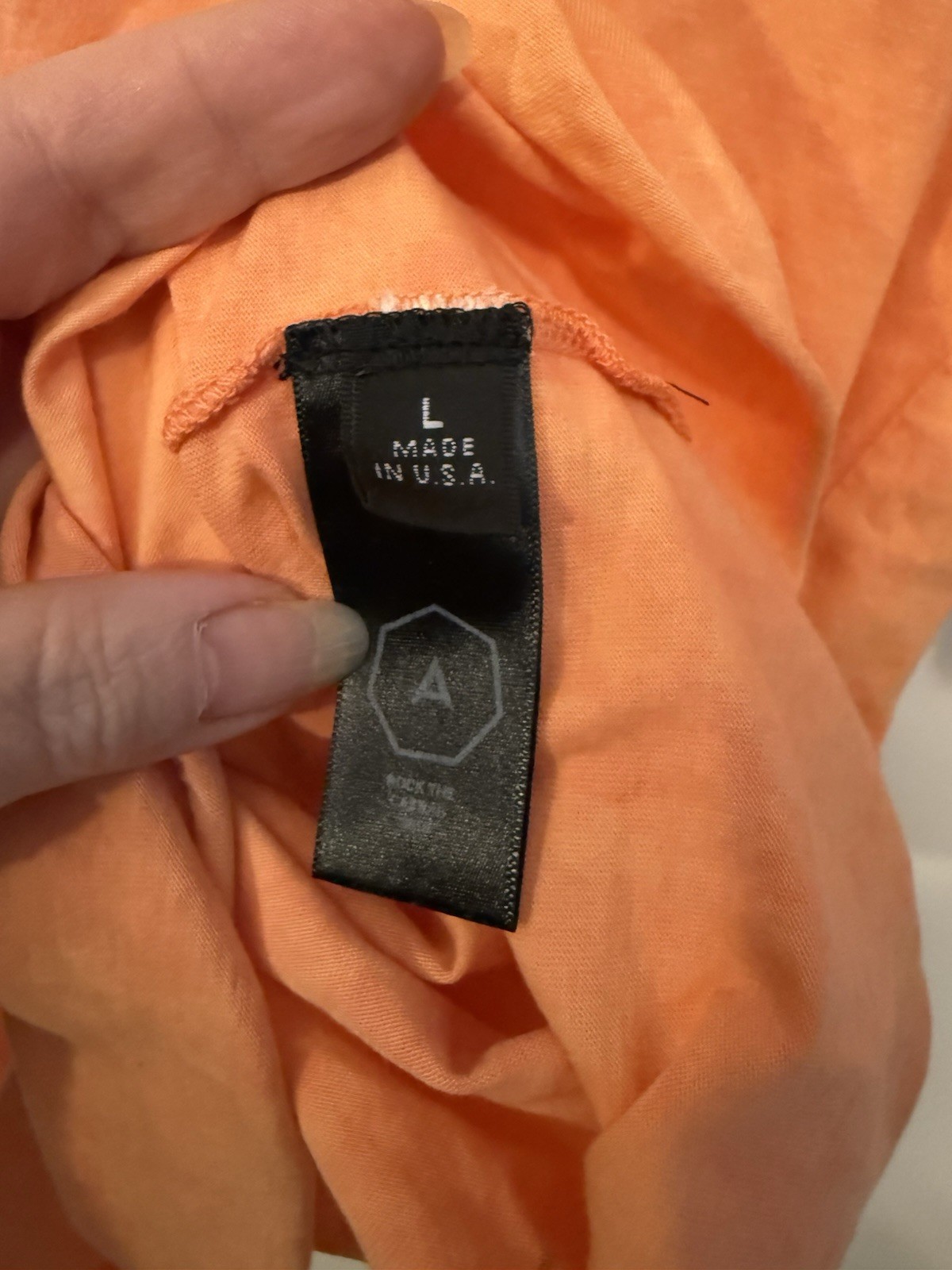 Alchemist Miami Men’s Laundry T-shirt Burnt Orange Sz L 100% Cotton NWOT $198 gallery