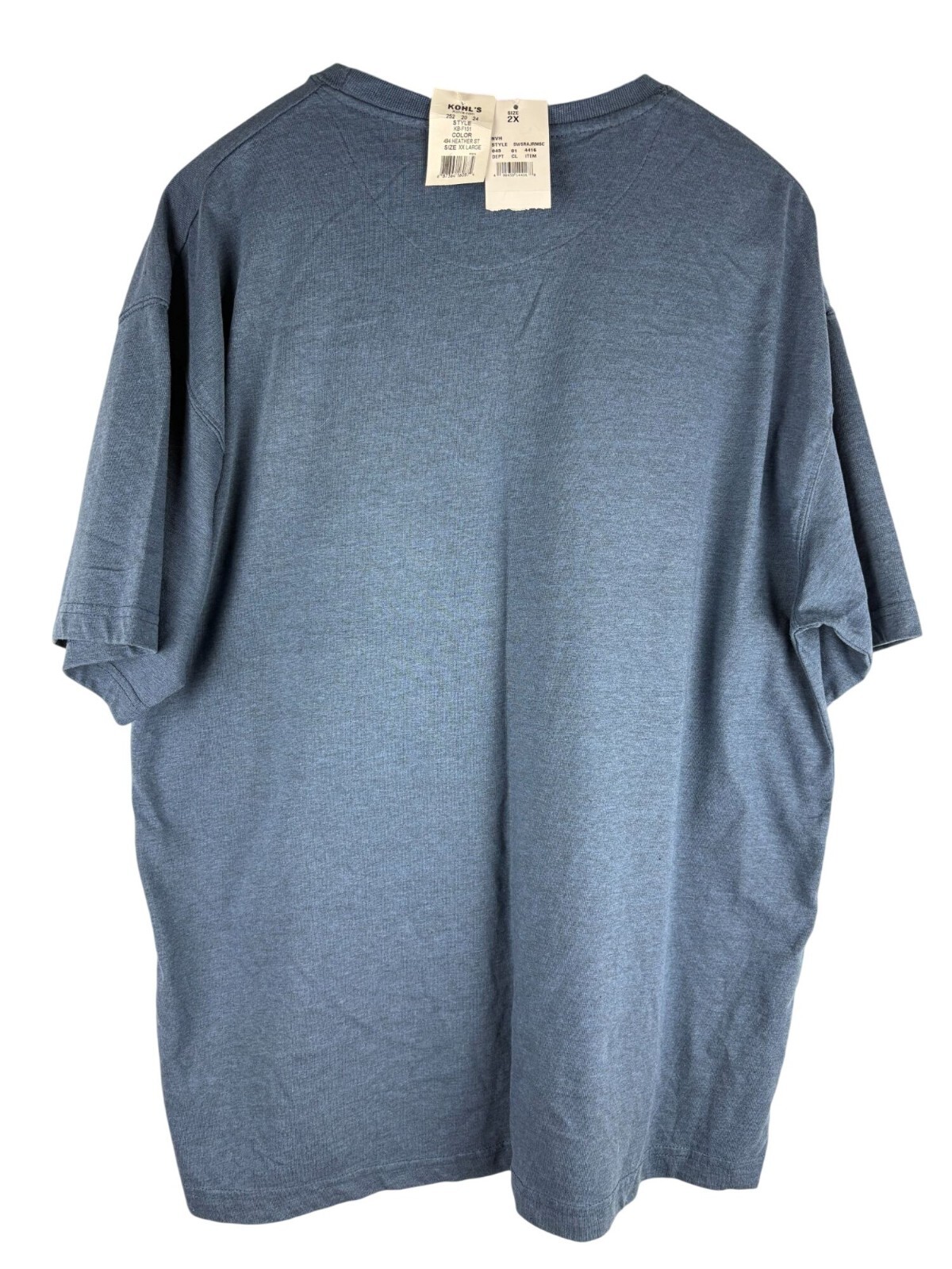 NWT Summer Fisherman Angler Coastal Beach Soft Cotton Blend Tee Shirt, Men's 2X gallery