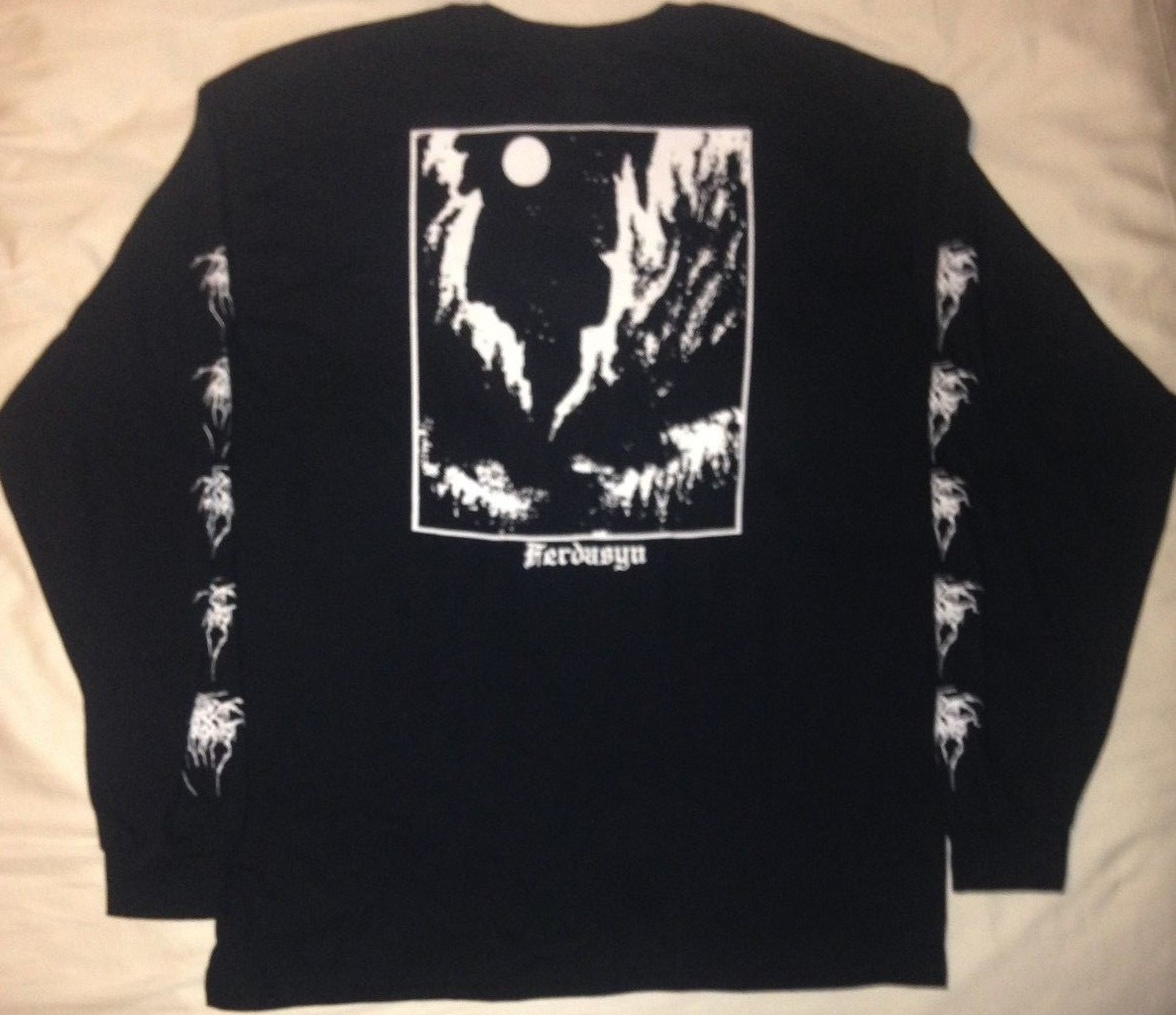 DARKTHRONE Transilvanian Hunger Long Sleeve Shirt old funeral isengard midnight. gallery