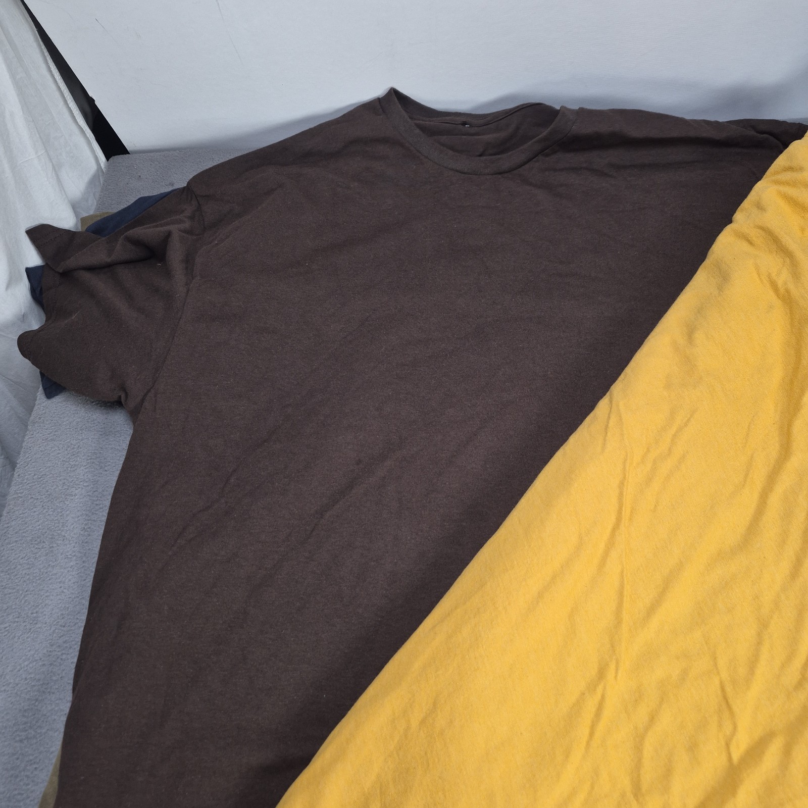 Men's XL/XXL Used Lot Of 9 T-shirts Various Brands & Colors Basketball Work Wear gallery