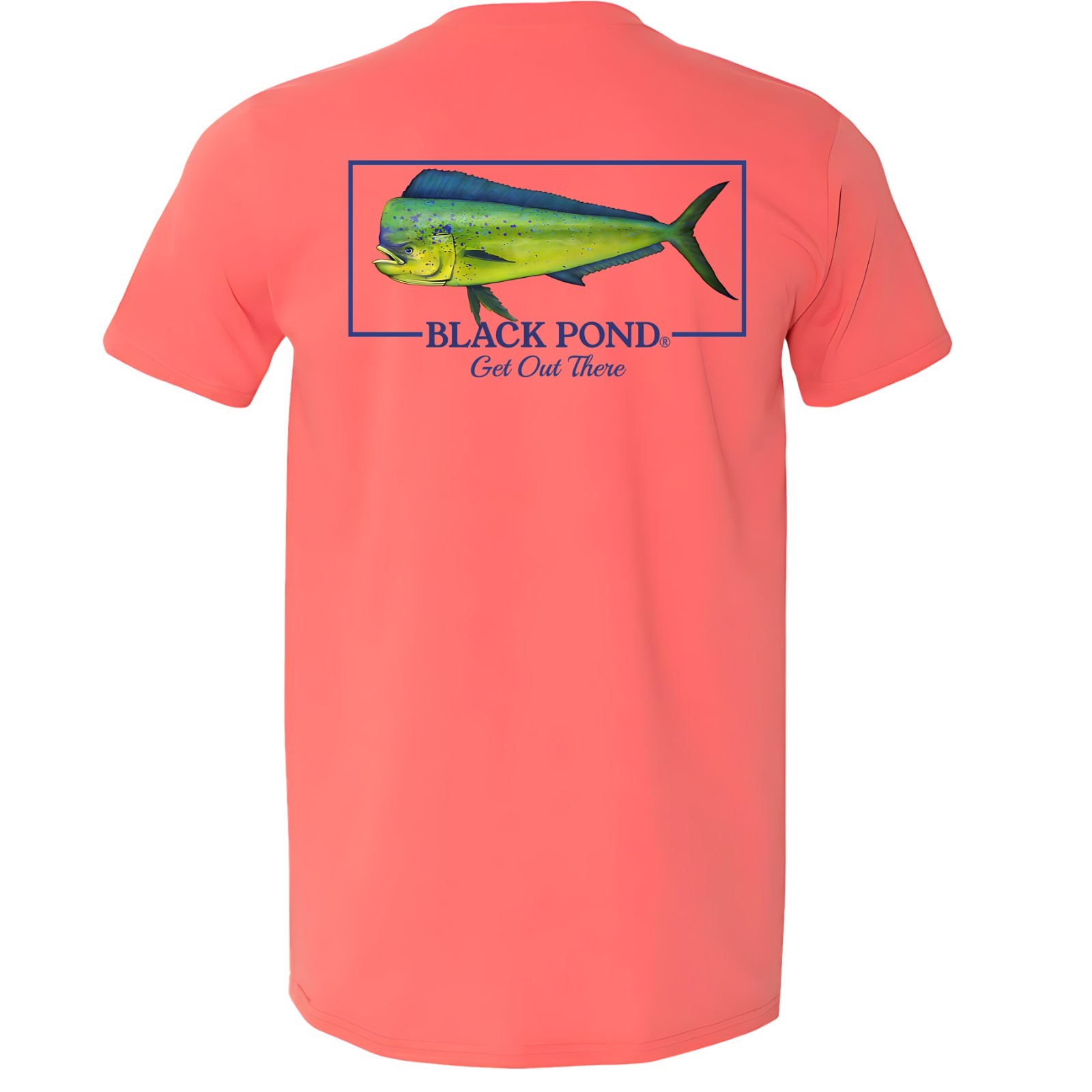 Black Pond Saltwater Series Men's T-shirt Offshore Fishing Mahi Dorado Dolphin gallery
