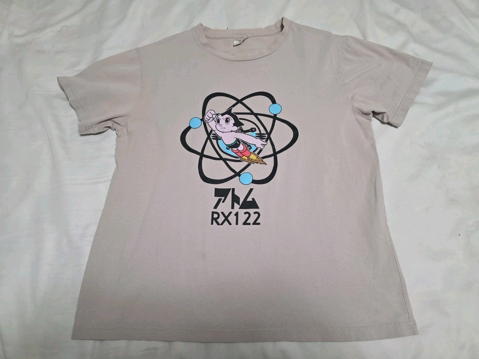 Rotorx Astro Boy RX 122 Anime Beige Tshirt Large gallery