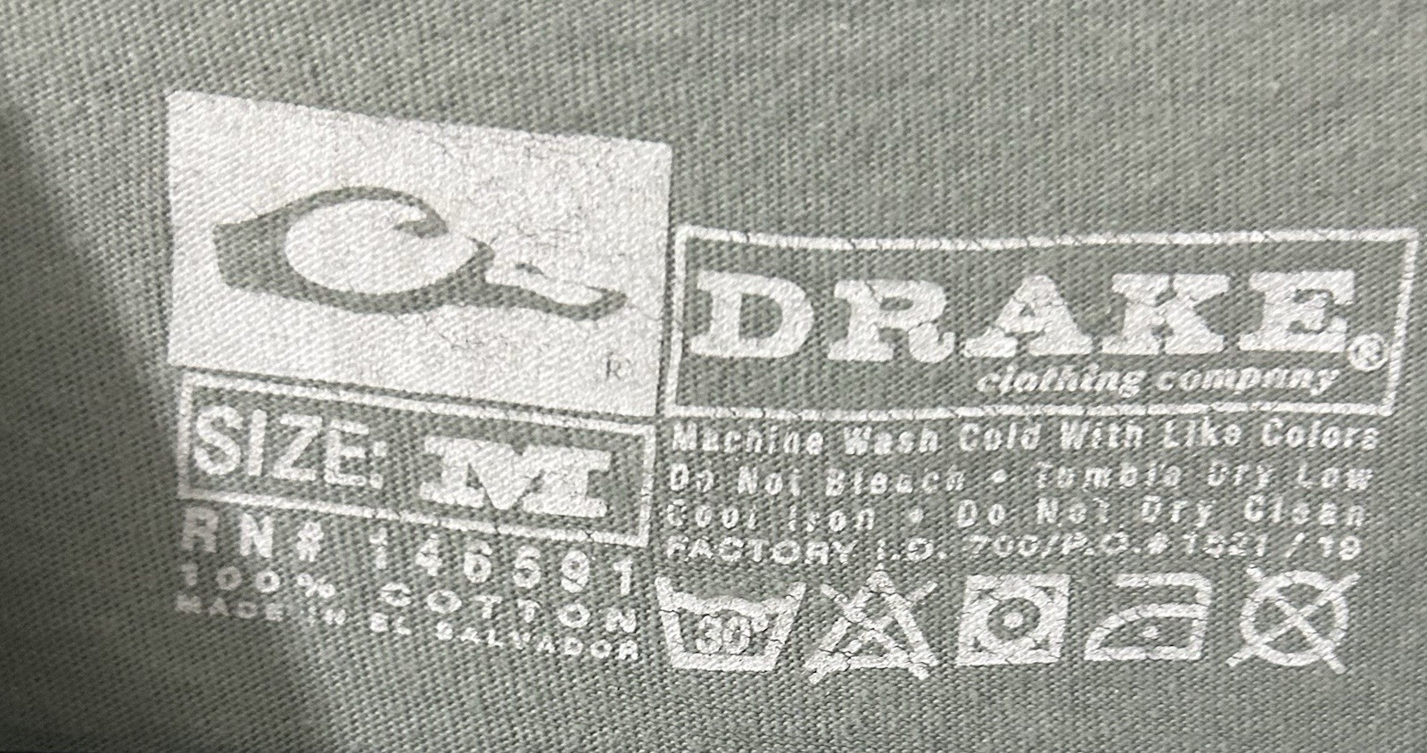 Drake Waterfowl Systems T Shirt Mens M Pocket Logo Graphic Hunting Tee gallery