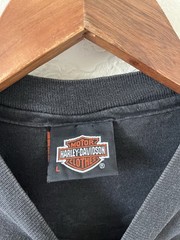 Vintage 90s Harley-Davidson “Real Men Wear Black” biker tee | Men’s Small