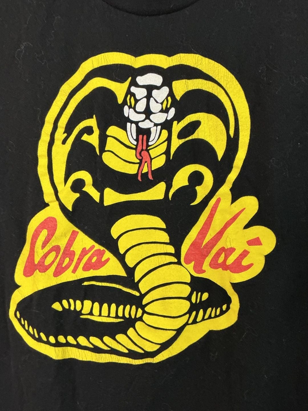 Bioworld Cobra Kai Classic Snake Logo Graphic T-Shirt gallery