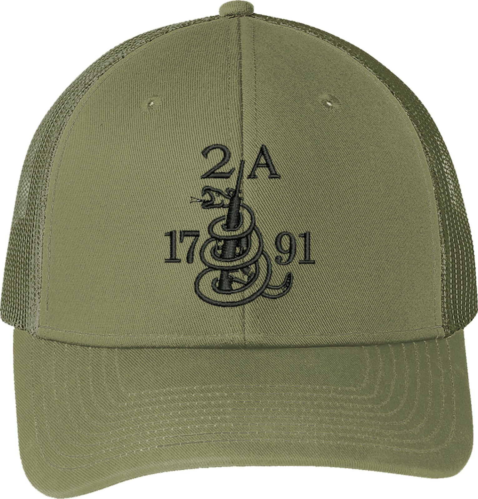 Gun 2A 1791 2nd Amendment Gift New Embroidered One Size Fits All Baseball Hats gallery