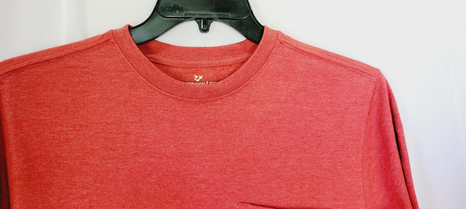 Outdoor Life * River Washed Tee* Men's Toasted Tomato Heather Shirt Small gallery