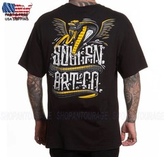 Sullen Art Collective Strike Standard Fit SCM6505 New Short Sleeve Men`s T-shirt