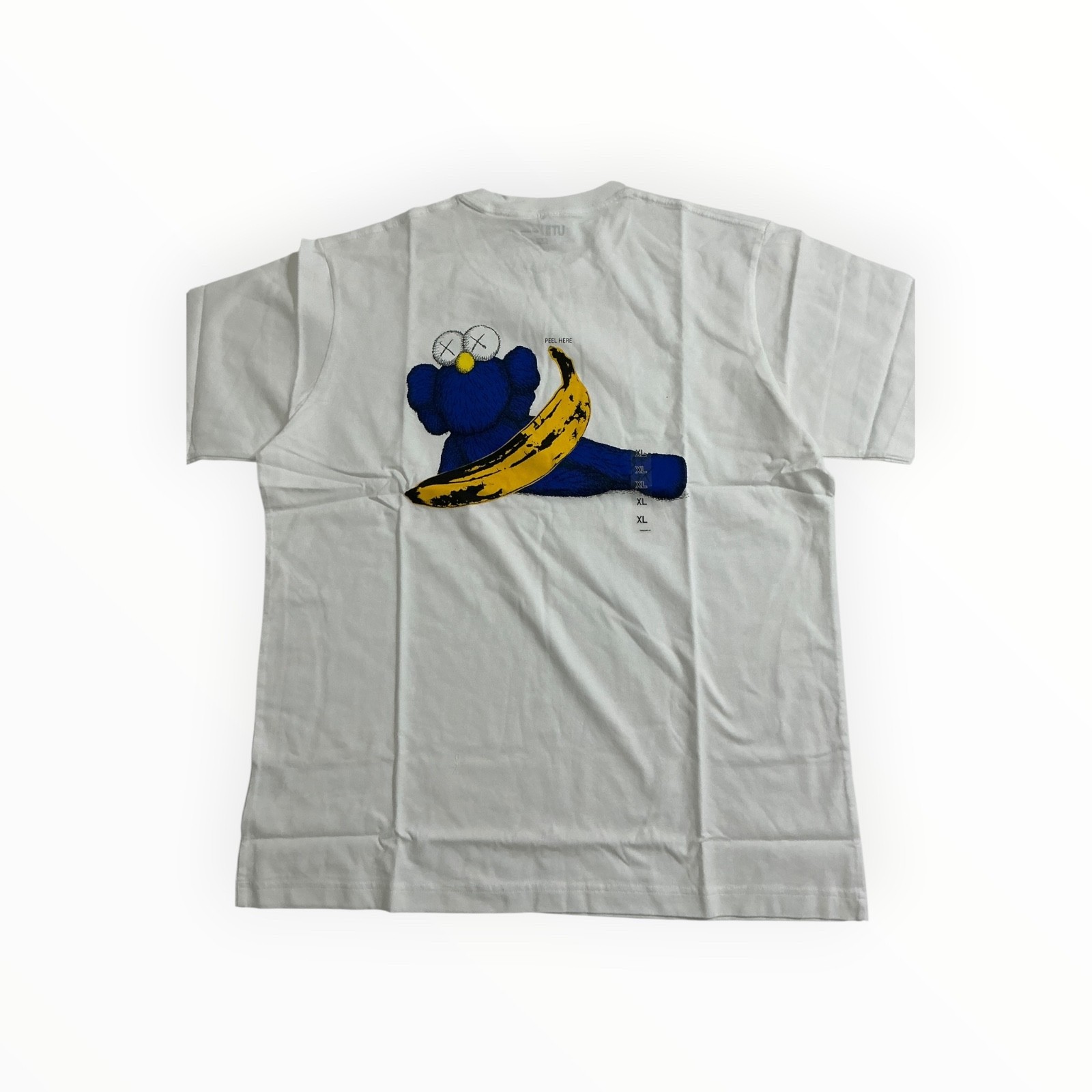UNIQLO KAWS Warhol T Shirt White XL Graphic Pop Art Short Sleeve Tee gallery