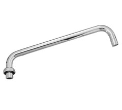 5SP-14 Nozzle, Swing, 14″ Length, 3/4-27UN Laminar Outlet Device, Chrome