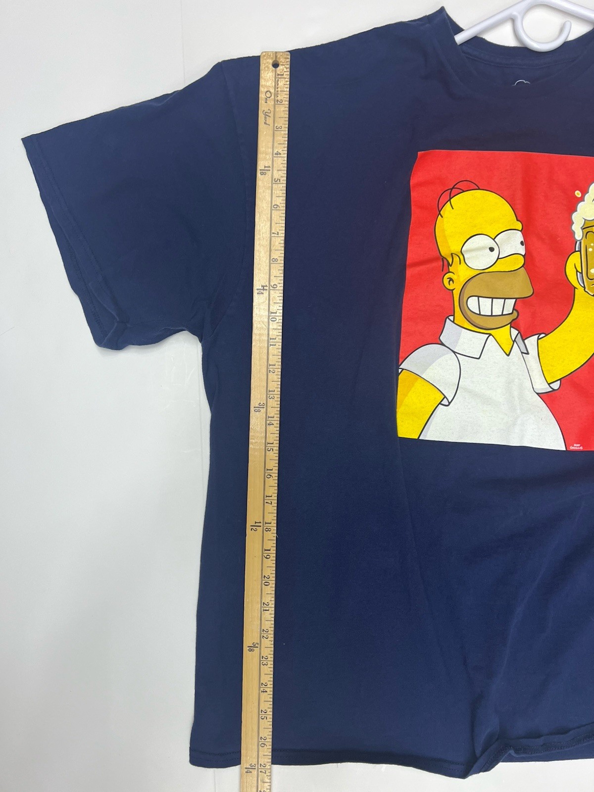 The Simpsons 20th Century Fox Homer Simpson Beer Tee Shirt Navy 2XL gallery