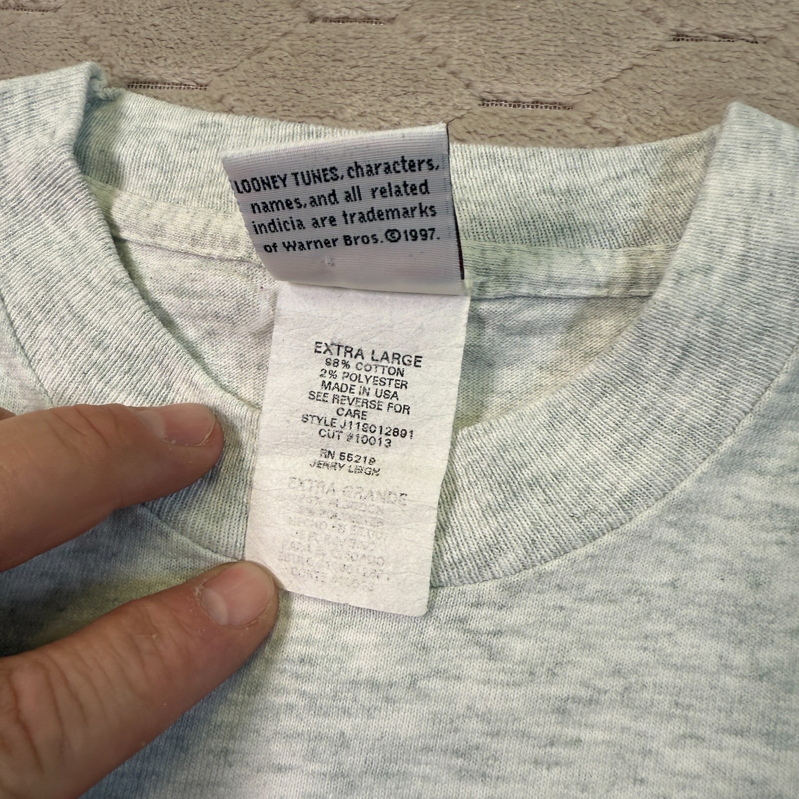 VTG 1997 Tweety Bird Tweety Tech Shirt Sz XL Single Stitch USA Made Warner Bros gallery