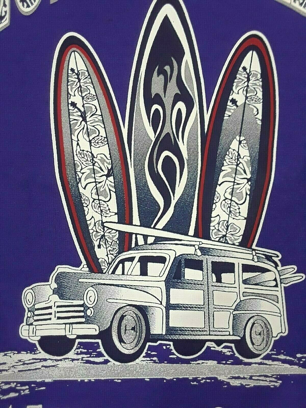 Surf Los Angeles T-Shirt Unisex Small Purple California gallery