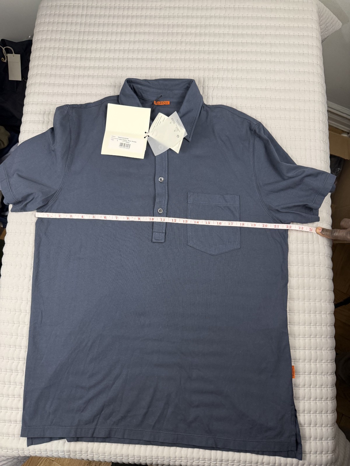 BARENA VENEZIA SPILO NEW JERSEY T-SHIRT SIZE L RETAIL 275$