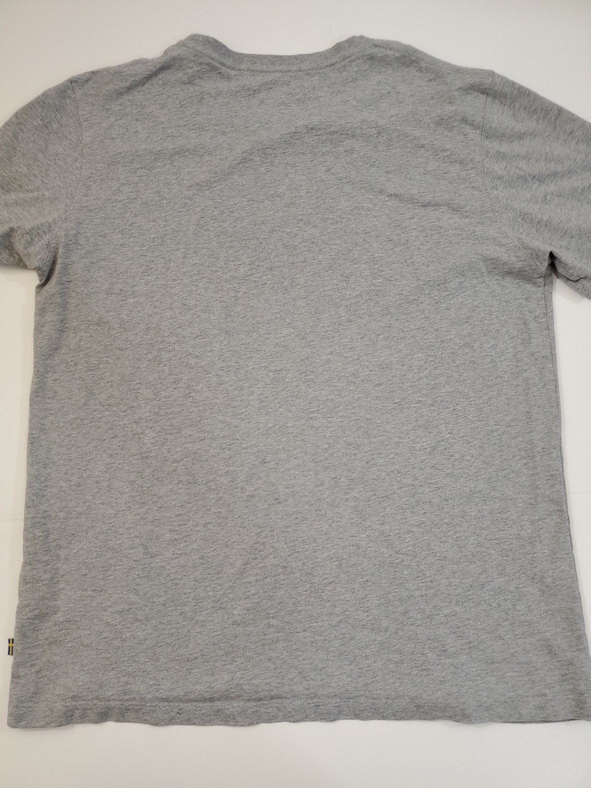 Fjallraven Size Large Gray Forever Nature Logo Short Sleeve Crew Neck T-Shirt gallery