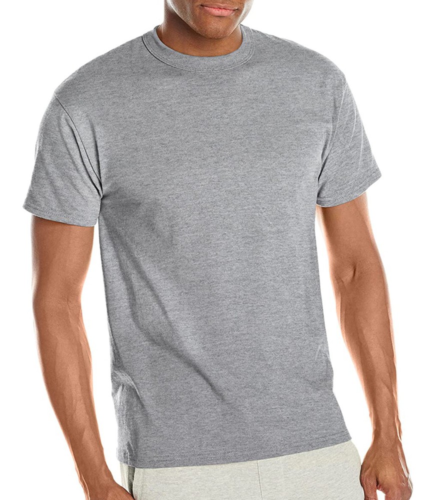 Russell Athletic Men’s Short Sleeve Cotton T-Shirt – Oxford – Small