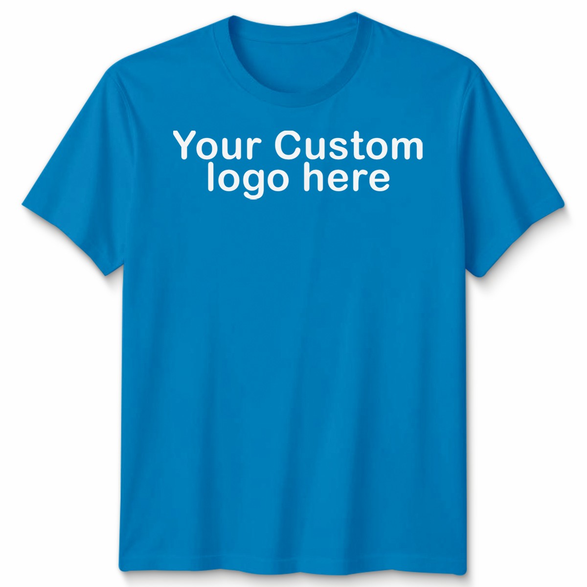 Personalised Unisex T Shirt Customised Your Text Or Logo Here Club Birthday Team gallery