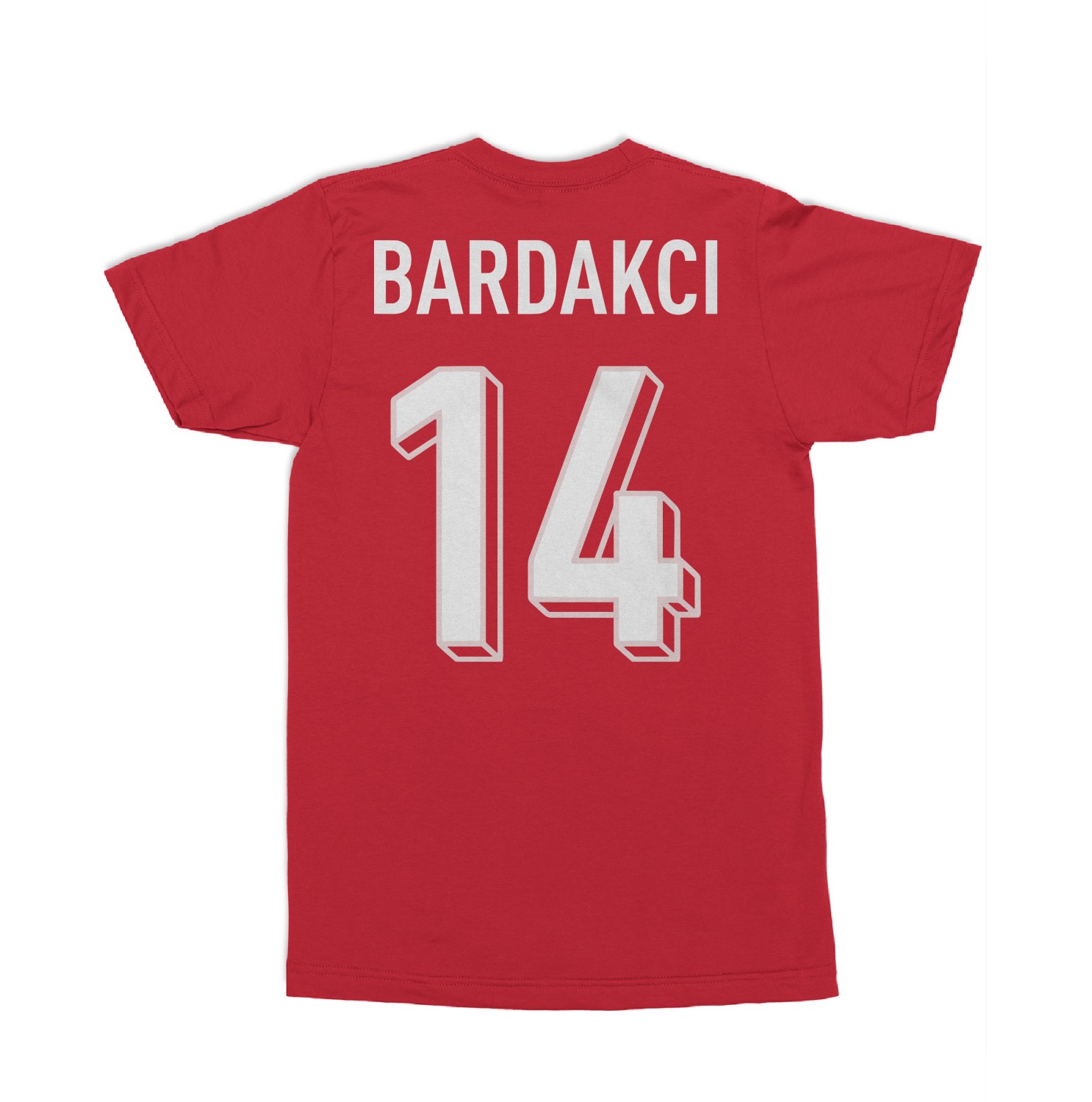 Turkiye Pride Bardakci 14 Two-Sided Jersey Style Unisex T-Shirt gallery