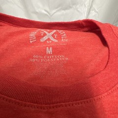 Tumbleweed Texstyles “Tacos” T Shirt Size M Red Shirt With Light Blue Graphic