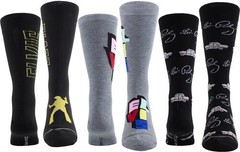 Elvis Presley – Perri – Elvis Presley – 3D Pop Up – Crew Socks (Assorted Styles