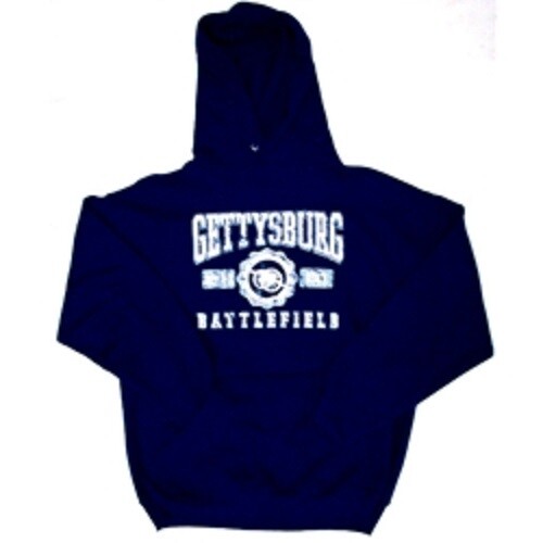 GETTYSBURG BATTLEFIELD CRACKLE UNISEX SWEATSHIRT HOODIE NEW
