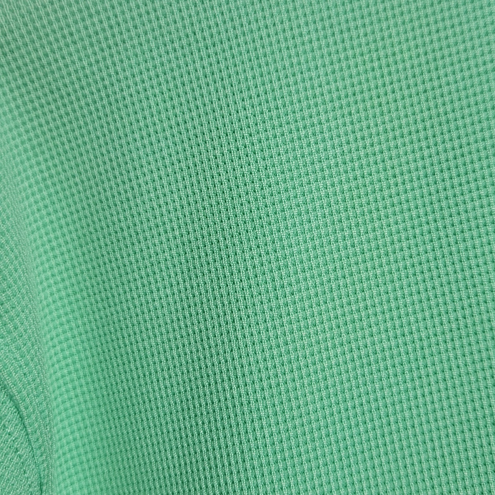 Helly Hansen Polo Shirt Men Size L Large Green HH Logo Textured Polyamide gallery