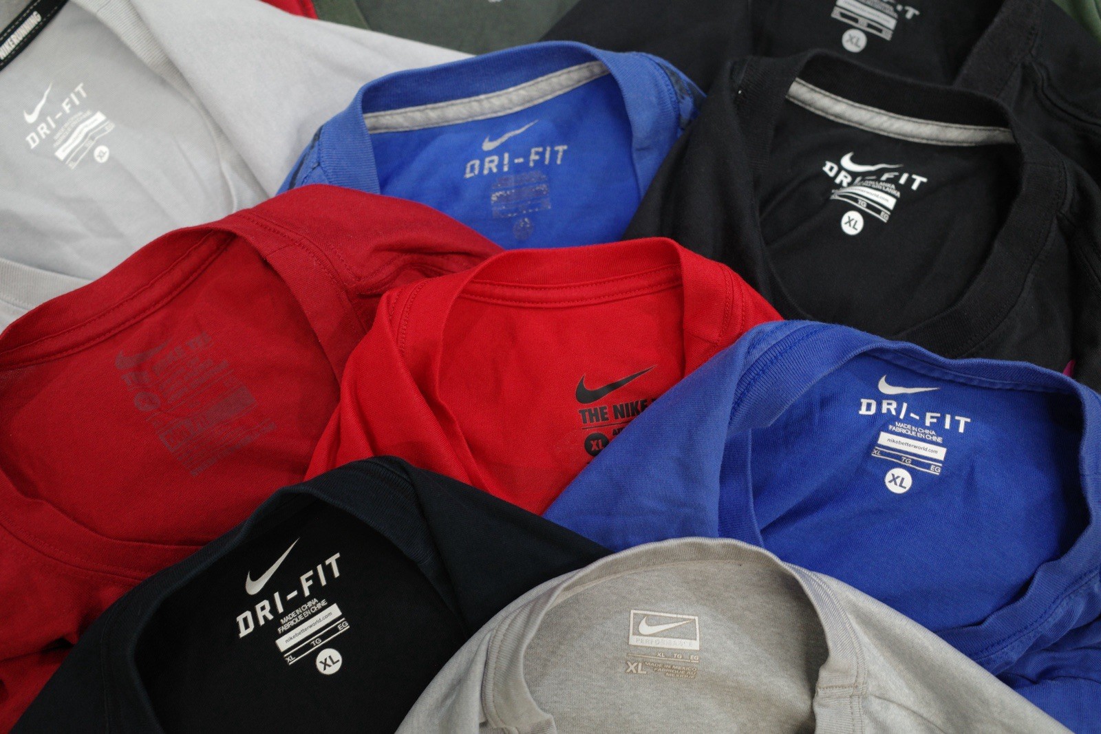 Lot of 10 Nike Dri Fit Men's Size XL Graphic T-Shirt gallery