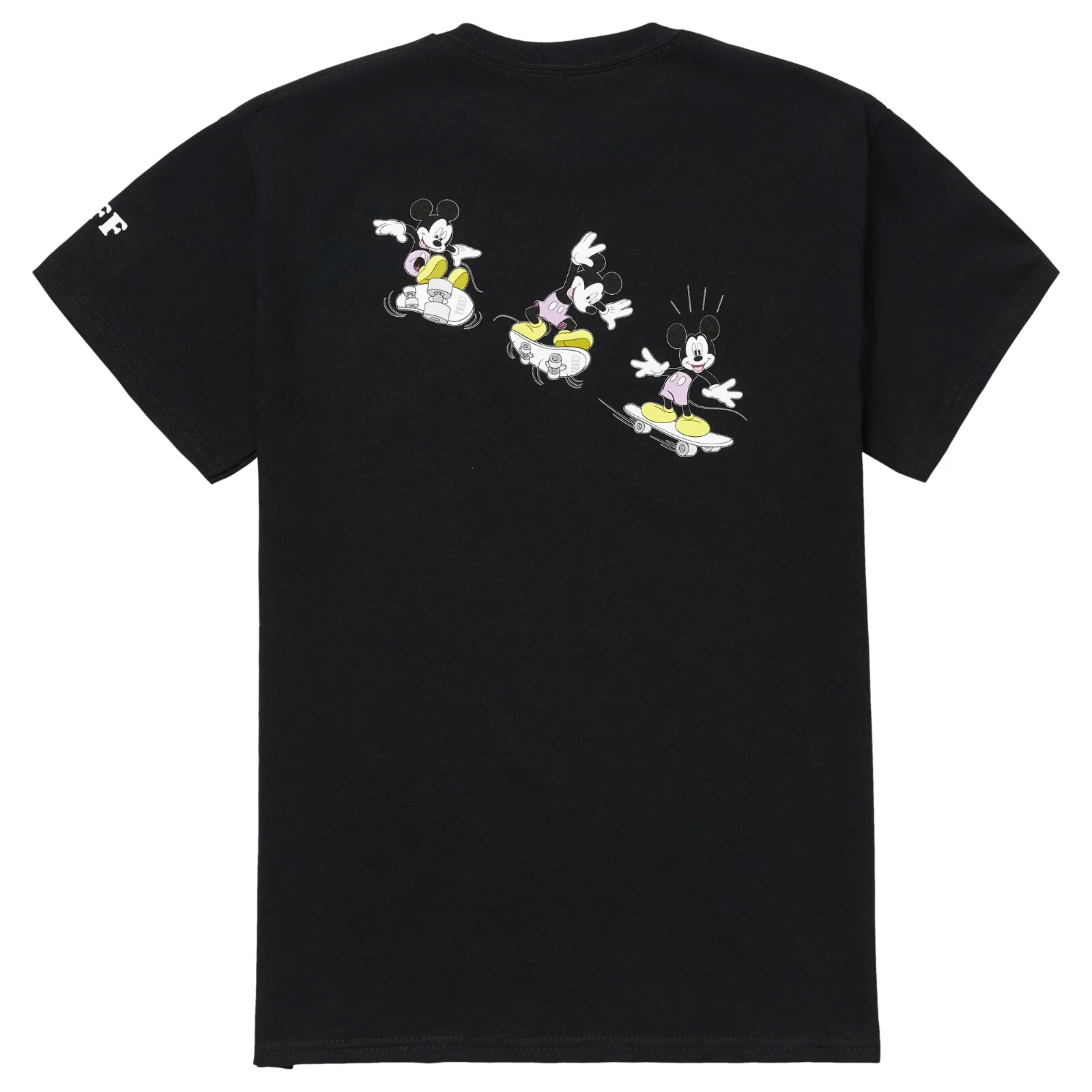 Neff x Disney Mens Mickey Mouse Skateboarding Kick Flip Landed It Shirt NWT S-XL gallery
