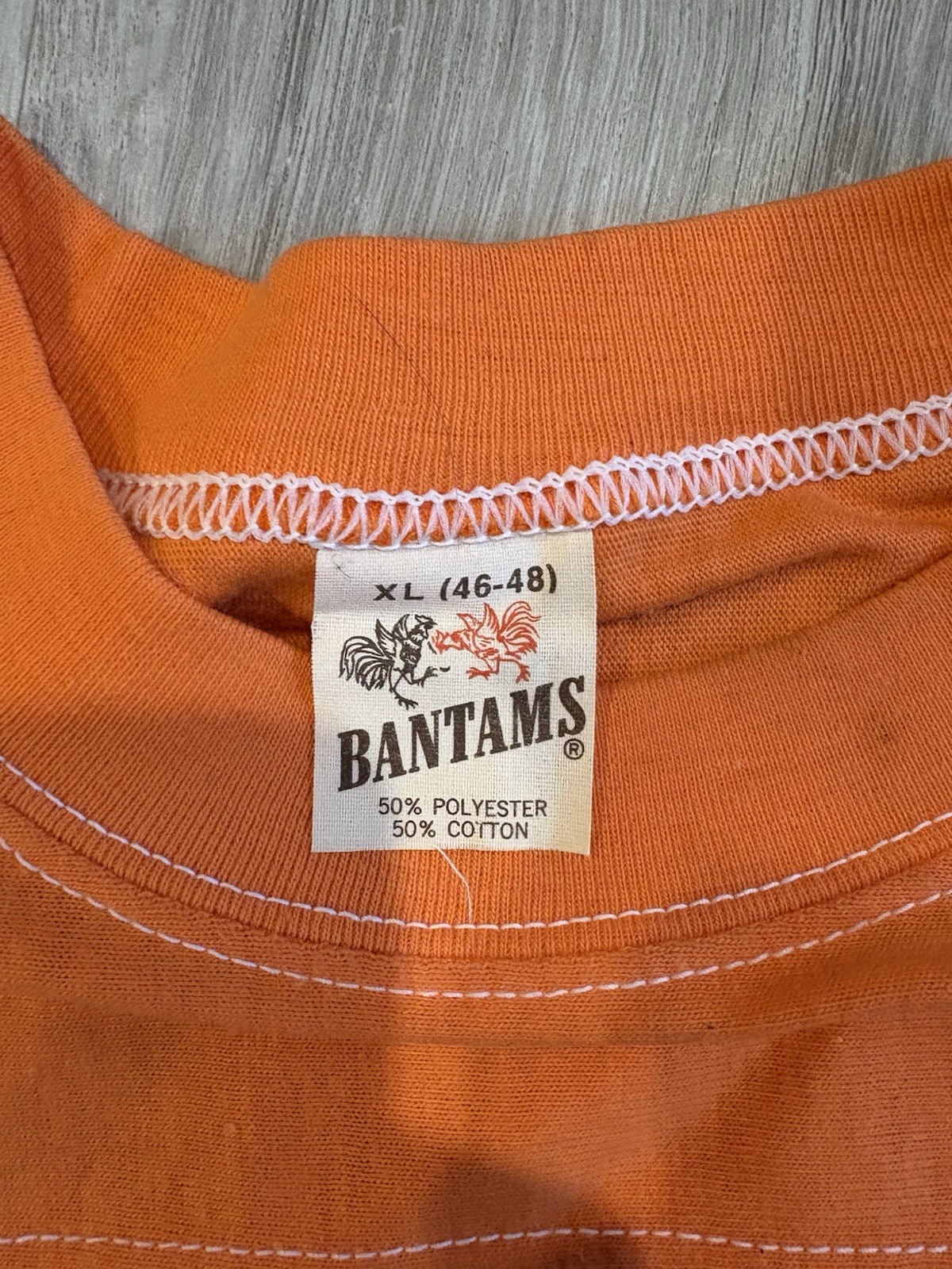 1970s Vintage Bantam Jersey 3/4 Sleeve Funny Devil Velvet Print gallery