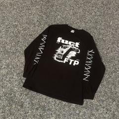 Fuct x FTP Size Large Long Sleeve tee RARE COLLAB Black
