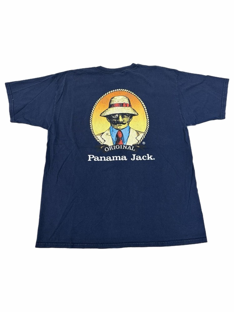 Vintage Panama Jack Sunset Rope Man Graphic T-Shirt
