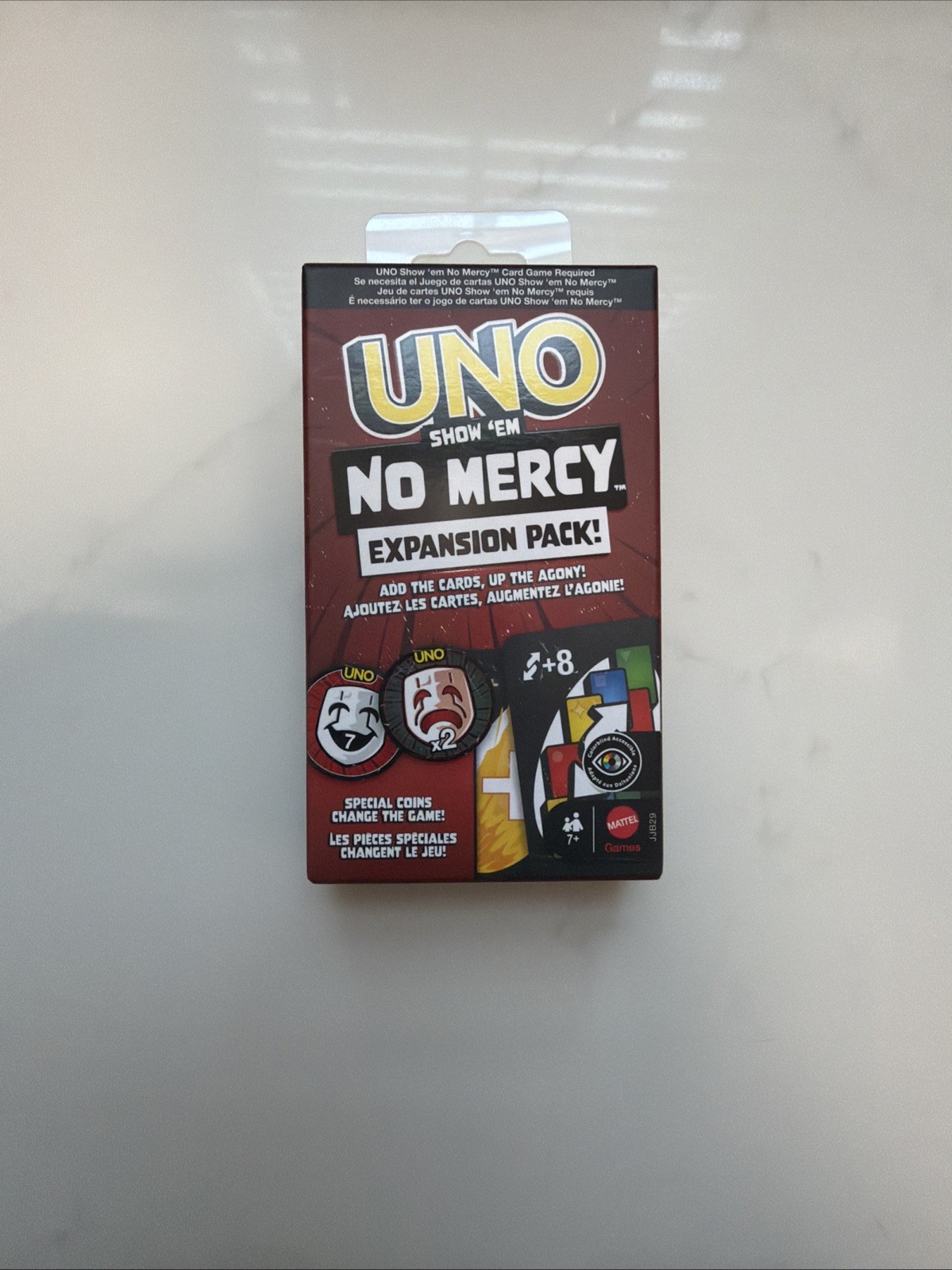 UNO Show ‘Em No Mercy EXPANSION PACK  “Save Yourself or DOUBLE the PAIN! New