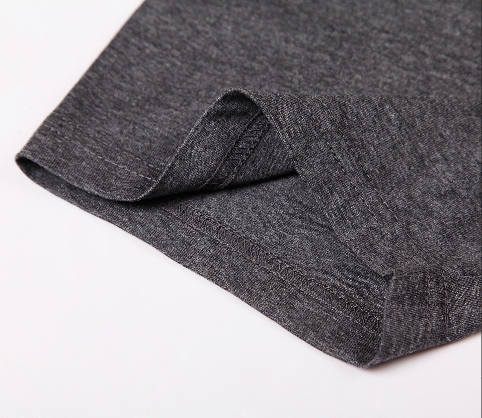 Lightweight Men's Pocket Tee Summer Breathable Solid Color Soft Crew Neck Top gallery