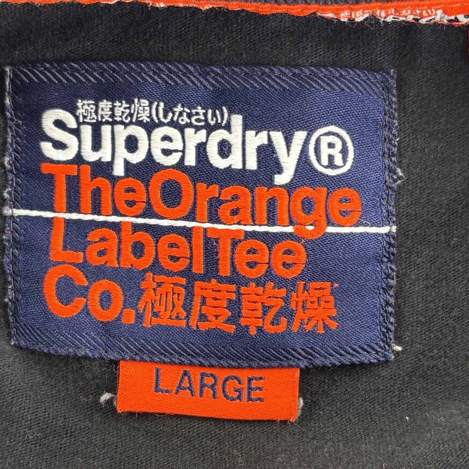 Superdry The Orange Label Tree Co. T Shirt Men’s Large Black Casual Short Sleeve gallery