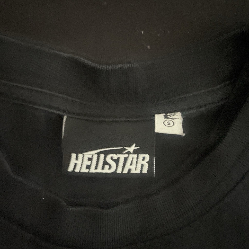 Hellstar Men's T-Shirt Size Small Oversized Fit Short Sleeve Black Graphic gallery