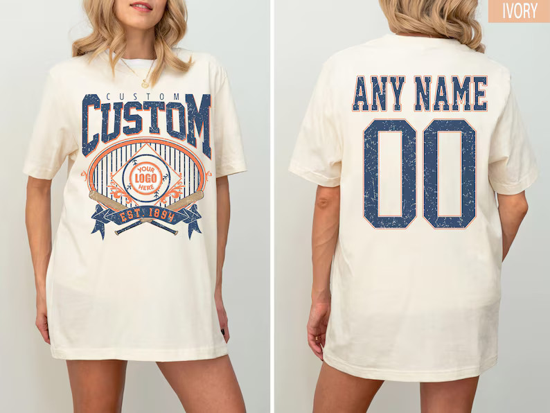 Custom Side Print Design Comfort Tee gallery
