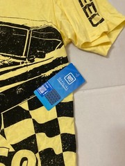 1969 Chevy Chevelle SS Yellow with Black Muscle Car T-Shirt General Motors NWT