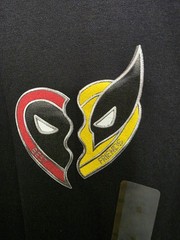 Marvel Shirt – Deadpool & Wolverine Front and Back Print Short Sleeve Tee ( S )