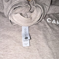 Next Level Apparel Inspirational Graphic Men’s T-Shirt Gray Crew Neck S