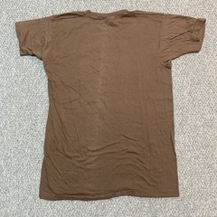US Military Army Undershirt Qtr Sleeve Crew Neck Brown 436 Union Underwear Large