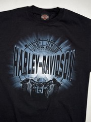 Harley Davidson Motorcycles Tunnel Vision Steel Horse VA T-Shirt M