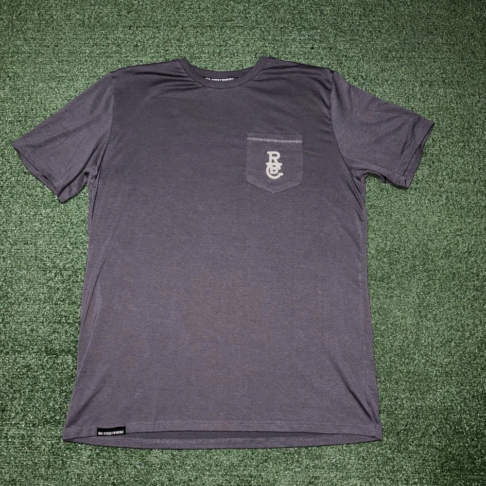 Raised By Coyotes Go Everywhere T-Shirt Gray XXL Mens 2XL