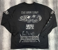 Travis Scott Eidol Long Sleeve T-Shirt In black