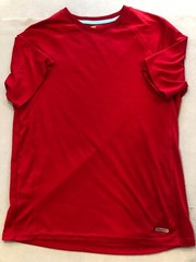 Tek Gear Shirt Men’s Large Red Activewear Casual Tee