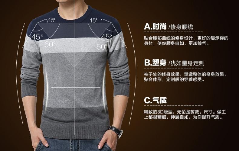 Camisa De Manga Larga Moda Casual Primavera Otoño Camiseta Estampado Para Hombre gallery