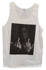 Custom Made Gildan Eminem Middle Finger Tank (M)