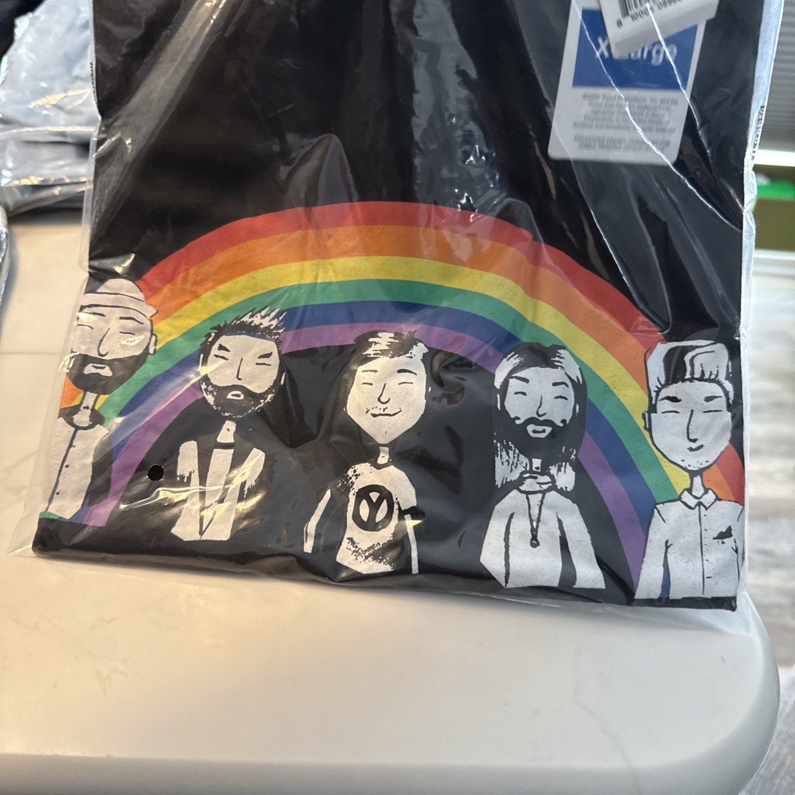 Queer Eye Unisex “Choose Kindness” Rainbow Gay Pride T-Shirt Black Choose Size gallery