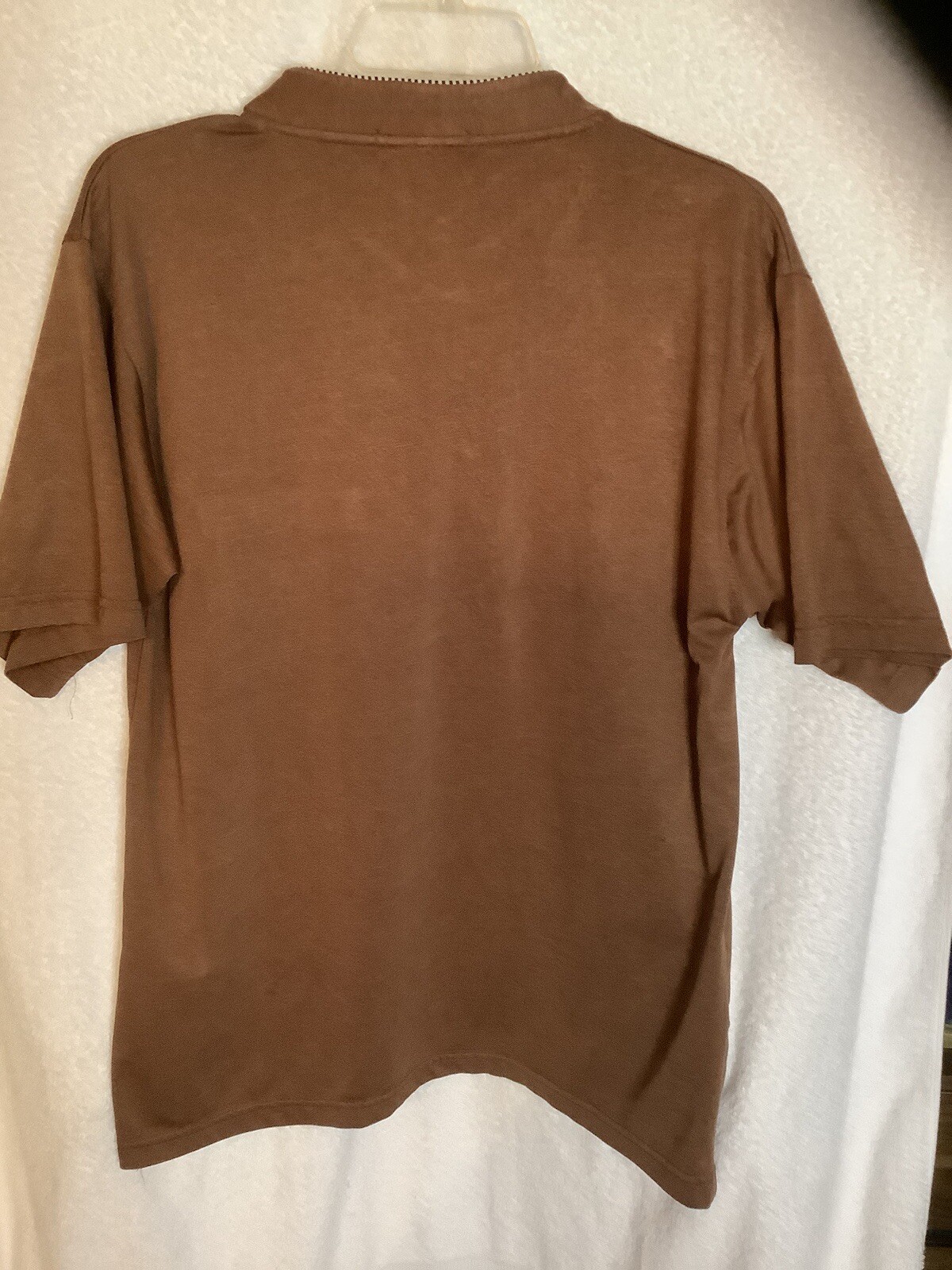 Mens Button Stand Neck Short Sleeve Shirts Pullover Pocket Soft Clothing gallery